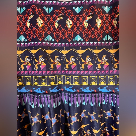 Blackmilk A Whole New World Skater Dress Size Medium - Picture 4 of 5